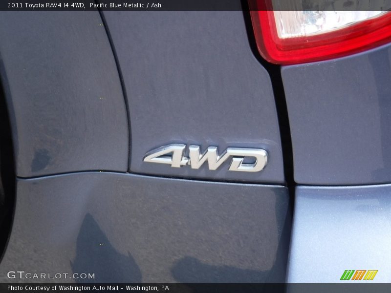 Pacific Blue Metallic / Ash 2011 Toyota RAV4 I4 4WD