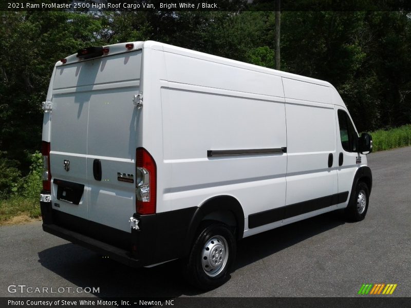 Bright White / Black 2021 Ram ProMaster 2500 High Roof Cargo Van