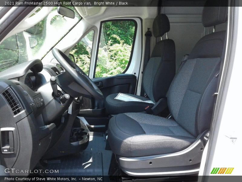 Bright White / Black 2021 Ram ProMaster 2500 High Roof Cargo Van