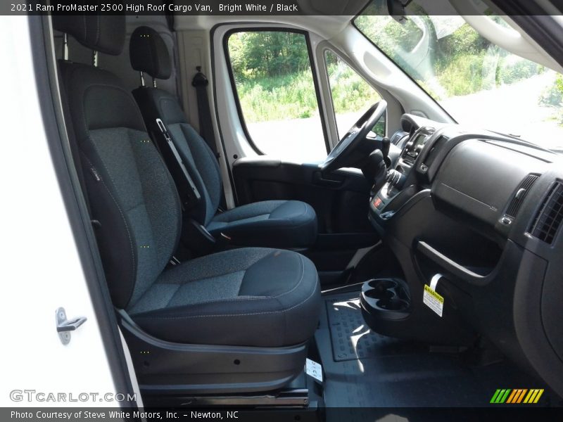 Bright White / Black 2021 Ram ProMaster 2500 High Roof Cargo Van