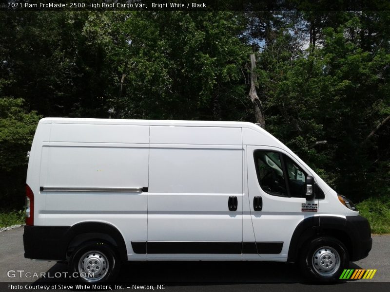 Bright White / Black 2021 Ram ProMaster 2500 High Roof Cargo Van
