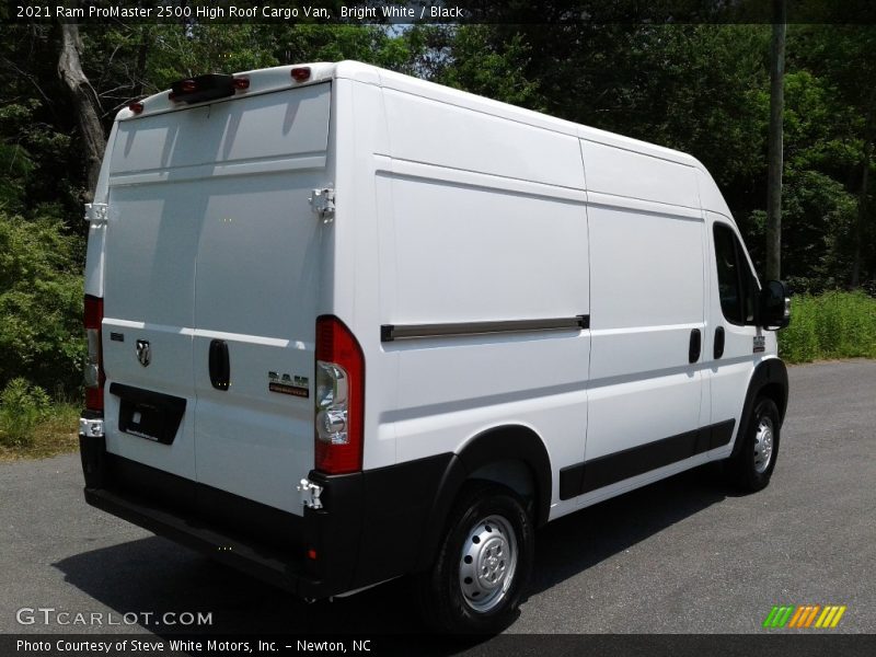 Bright White / Black 2021 Ram ProMaster 2500 High Roof Cargo Van