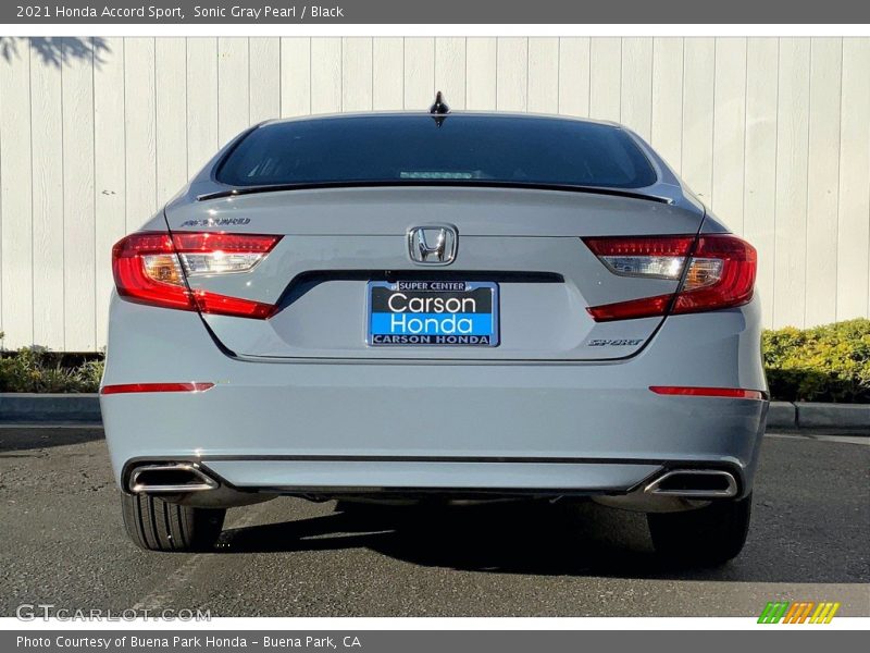 Sonic Gray Pearl / Black 2021 Honda Accord Sport