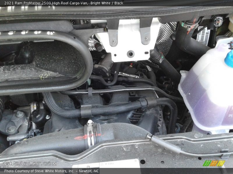 Bright White / Black 2021 Ram ProMaster 2500 High Roof Cargo Van