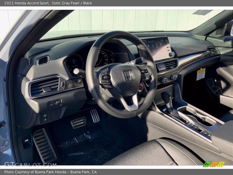 Sonic Gray Pearl / Black 2021 Honda Accord Sport