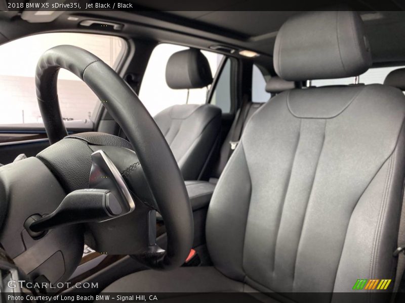 Jet Black / Black 2018 BMW X5 sDrive35i