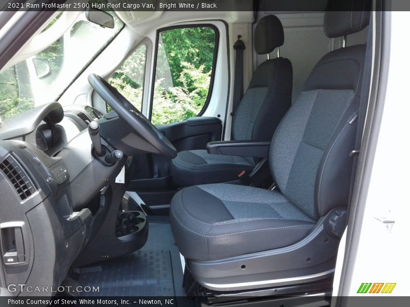 Bright White / Black 2021 Ram ProMaster 2500 High Roof Cargo Van