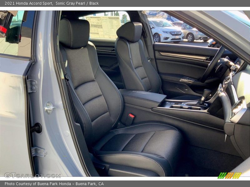 Sonic Gray Pearl / Black 2021 Honda Accord Sport