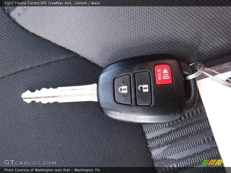 Keys of 2020 Tundra SR5 CrewMax 4x4