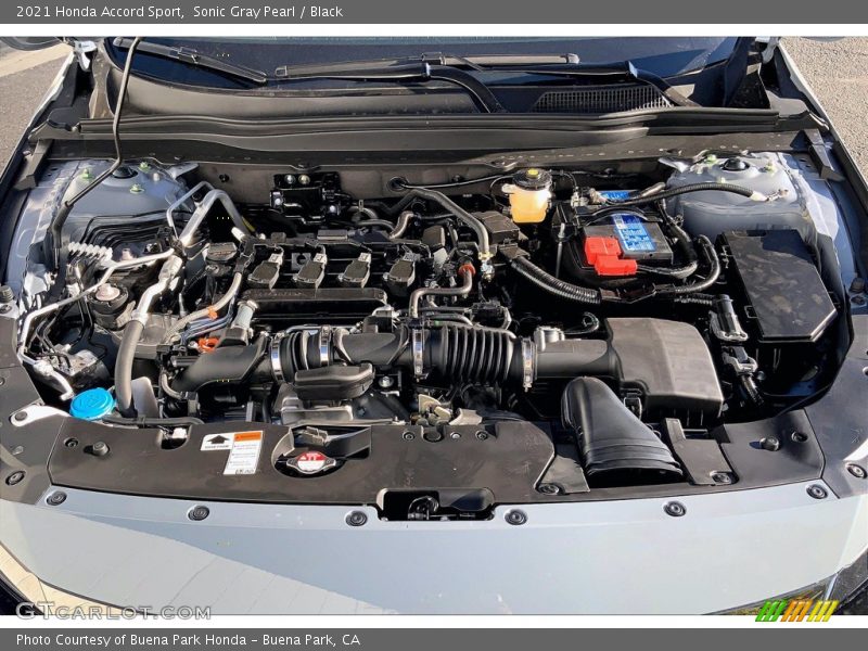 Sonic Gray Pearl / Black 2021 Honda Accord Sport