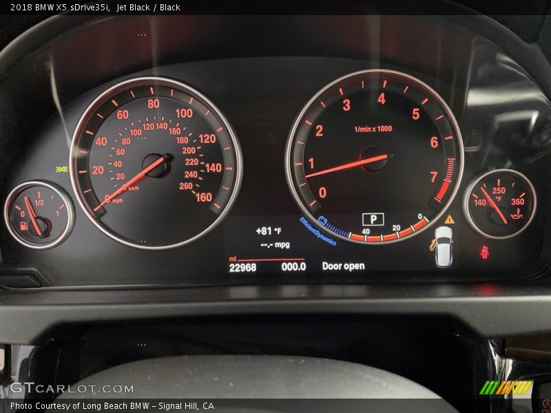 Jet Black / Black 2018 BMW X5 sDrive35i