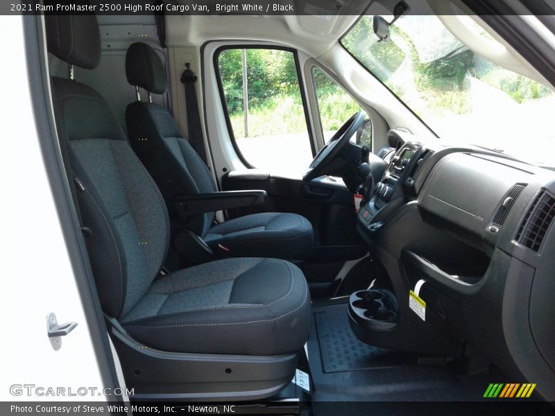 Bright White / Black 2021 Ram ProMaster 2500 High Roof Cargo Van