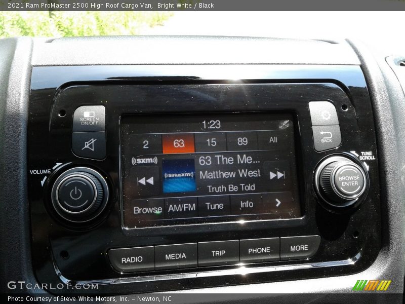 Bright White / Black 2021 Ram ProMaster 2500 High Roof Cargo Van