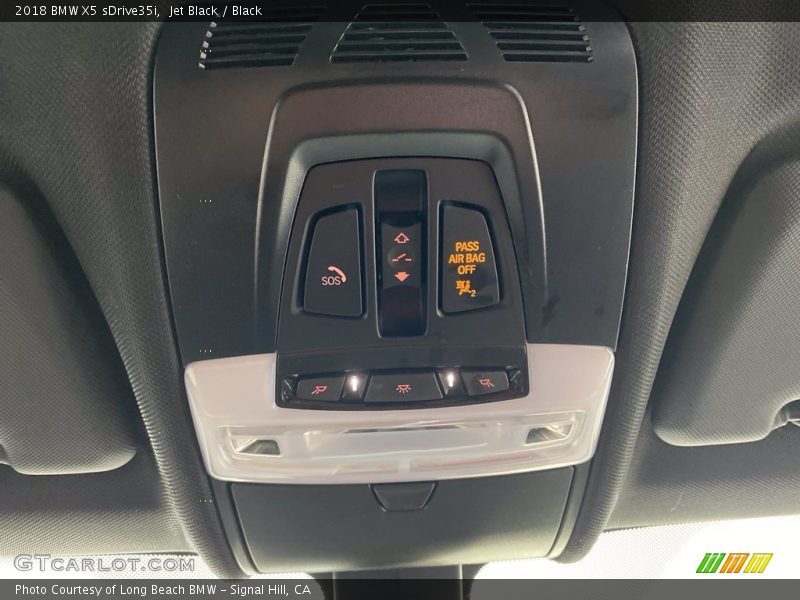Jet Black / Black 2018 BMW X5 sDrive35i