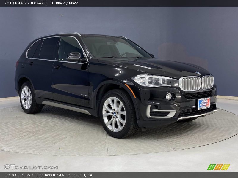 Jet Black / Black 2018 BMW X5 sDrive35i