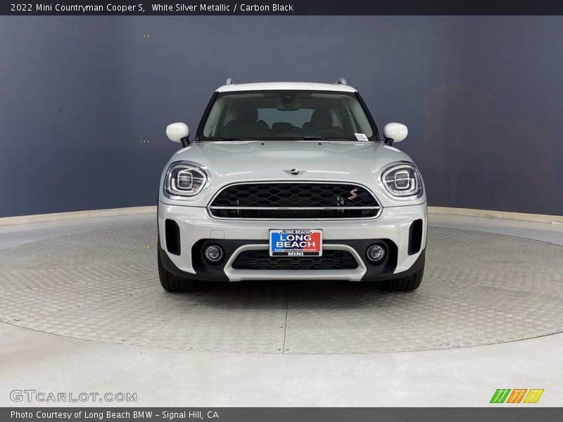 White Silver Metallic / Carbon Black 2022 Mini Countryman Cooper S