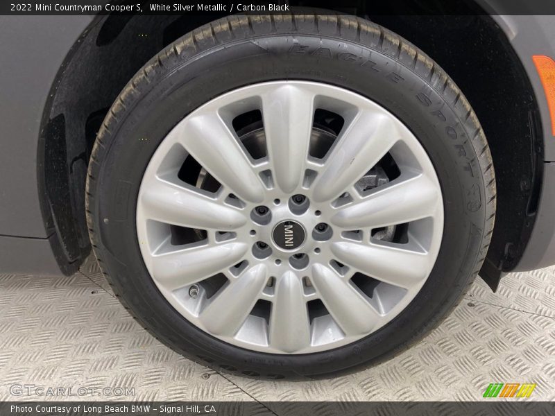 White Silver Metallic / Carbon Black 2022 Mini Countryman Cooper S