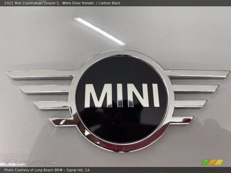 White Silver Metallic / Carbon Black 2022 Mini Countryman Cooper S