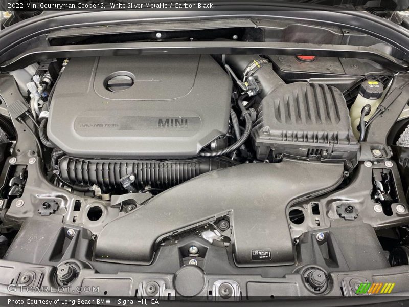 White Silver Metallic / Carbon Black 2022 Mini Countryman Cooper S
