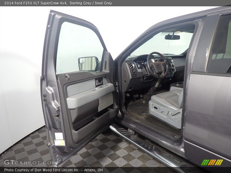 Sterling Grey / Steel Grey 2014 Ford F150 XLT SuperCrew 4x4