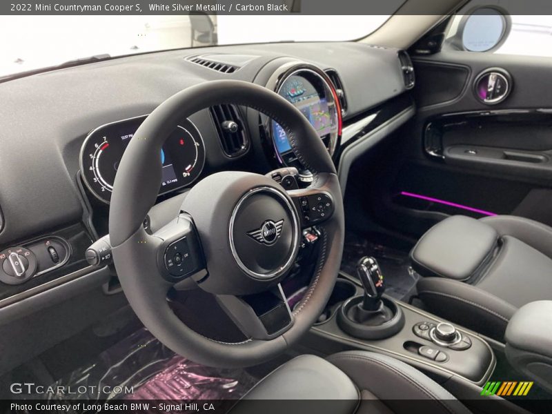 White Silver Metallic / Carbon Black 2022 Mini Countryman Cooper S