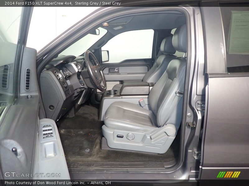 Sterling Grey / Steel Grey 2014 Ford F150 XLT SuperCrew 4x4