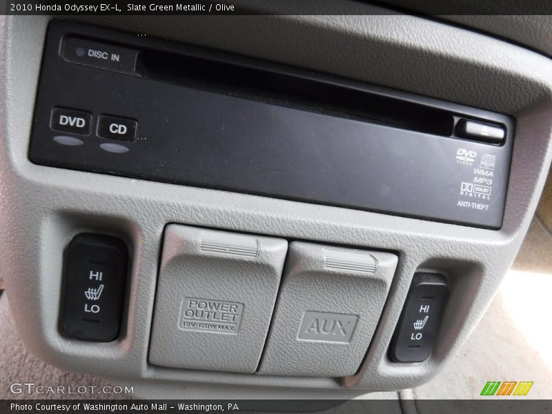 Slate Green Metallic / Olive 2010 Honda Odyssey EX-L