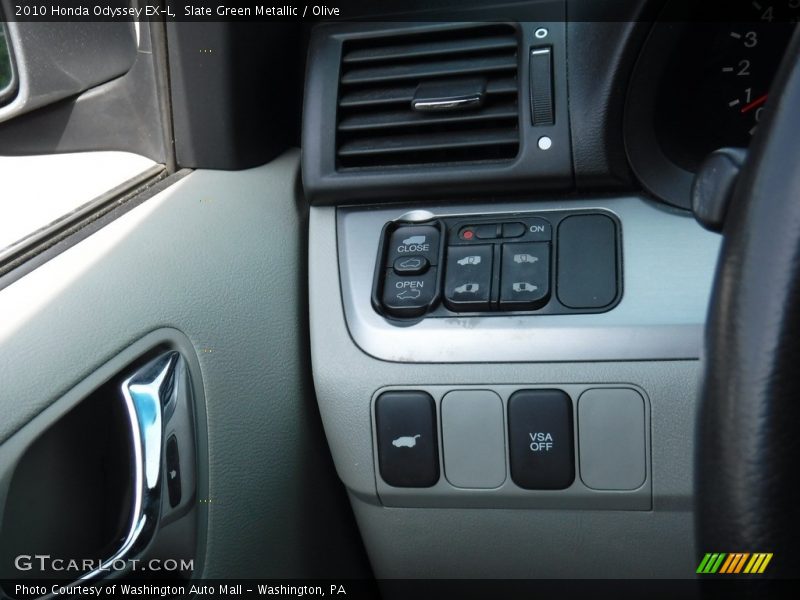 Slate Green Metallic / Olive 2010 Honda Odyssey EX-L