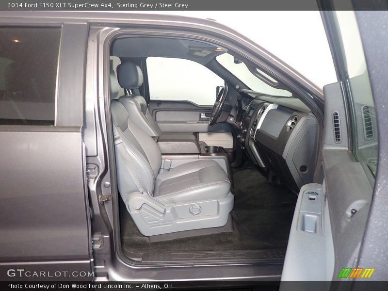 Sterling Grey / Steel Grey 2014 Ford F150 XLT SuperCrew 4x4
