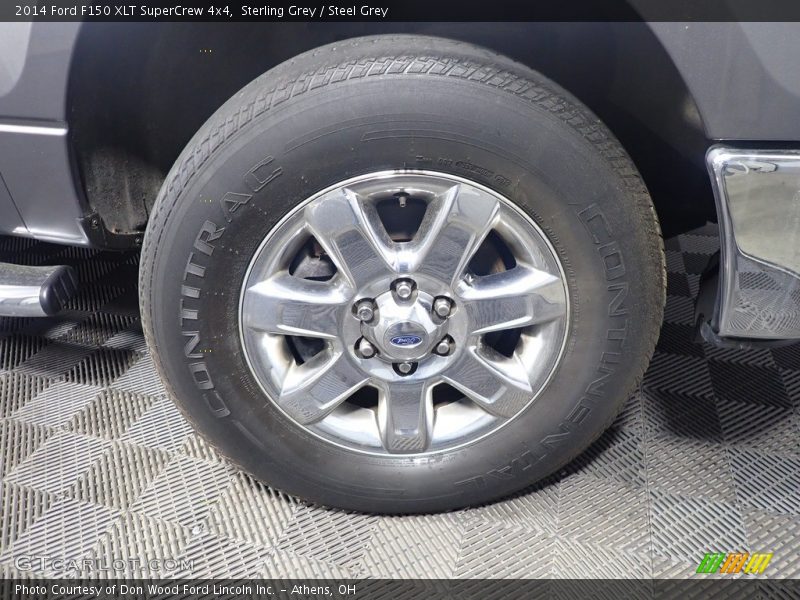 Sterling Grey / Steel Grey 2014 Ford F150 XLT SuperCrew 4x4