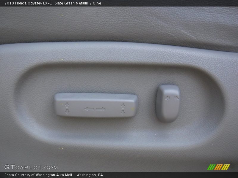 Slate Green Metallic / Olive 2010 Honda Odyssey EX-L