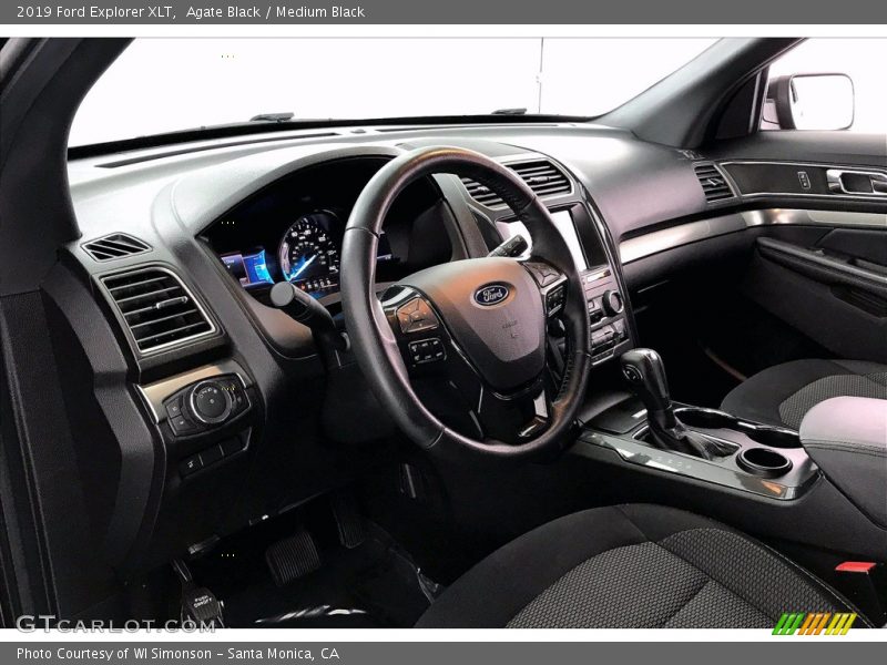 Dashboard of 2019 Explorer XLT