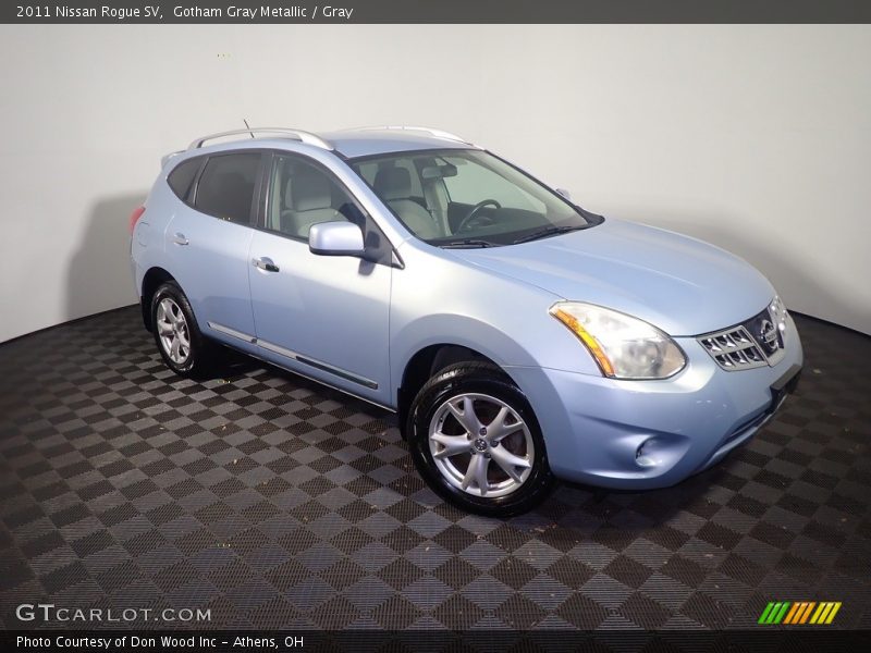 Gotham Gray Metallic / Gray 2011 Nissan Rogue SV