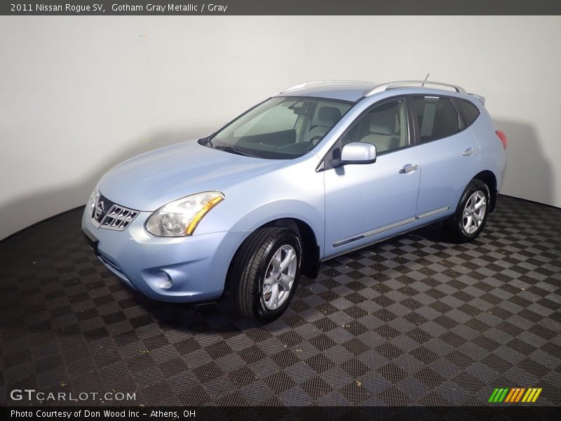 Gotham Gray Metallic / Gray 2011 Nissan Rogue SV
