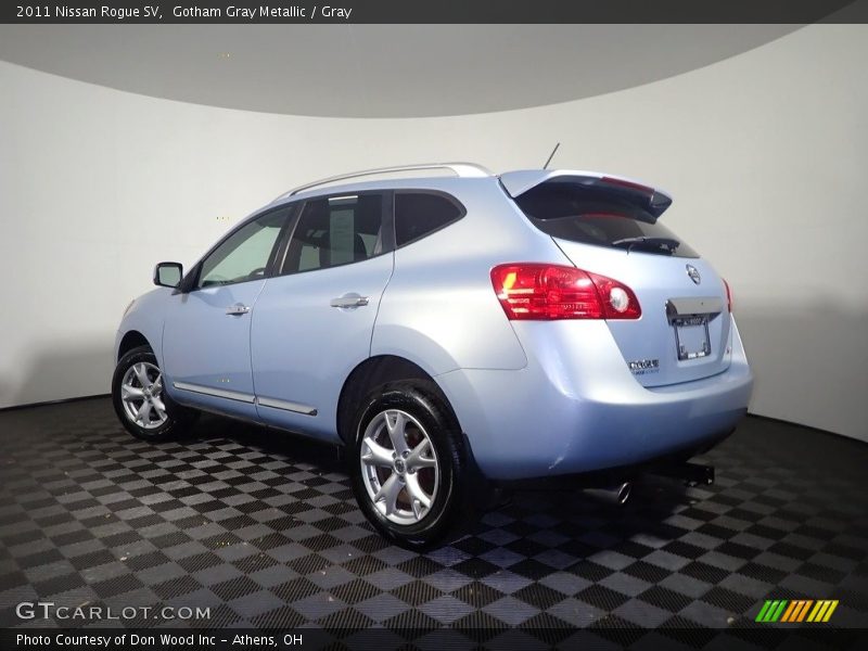 Gotham Gray Metallic / Gray 2011 Nissan Rogue SV