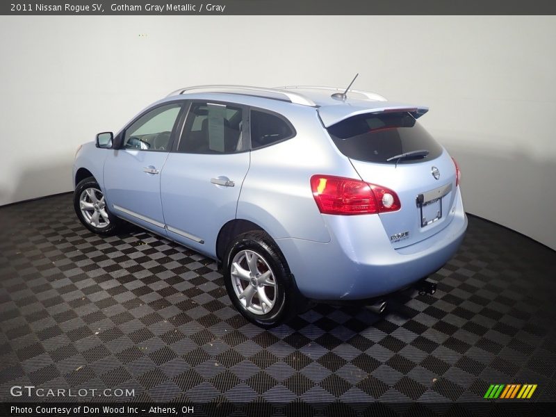 Gotham Gray Metallic / Gray 2011 Nissan Rogue SV