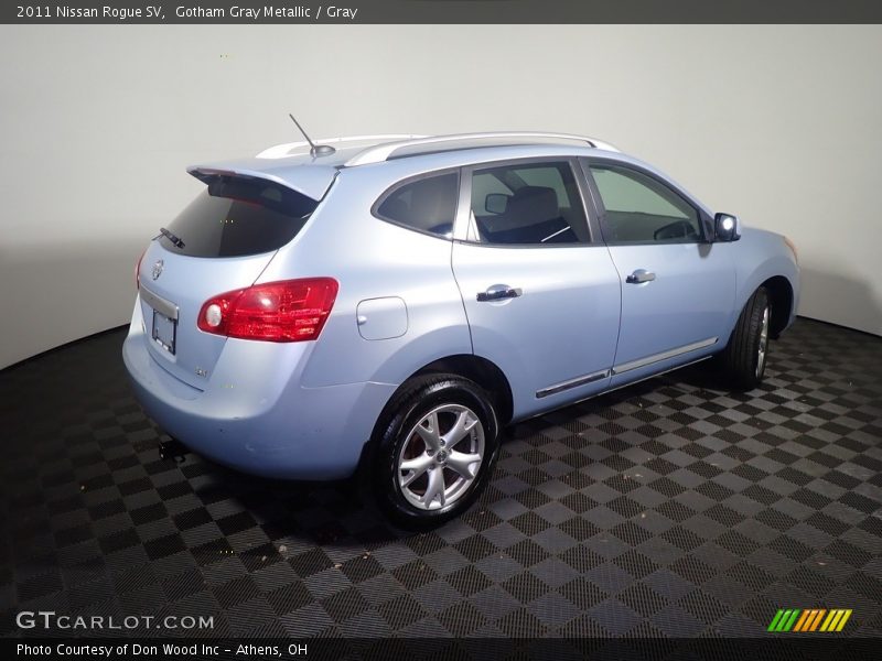 Gotham Gray Metallic / Gray 2011 Nissan Rogue SV