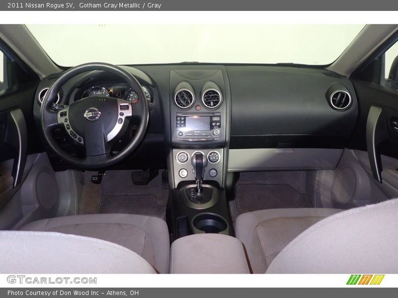Gotham Gray Metallic / Gray 2011 Nissan Rogue SV