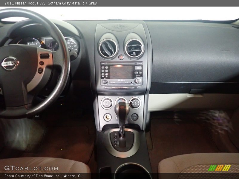 Gotham Gray Metallic / Gray 2011 Nissan Rogue SV