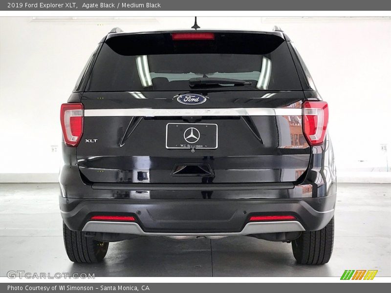 Agate Black / Medium Black 2019 Ford Explorer XLT