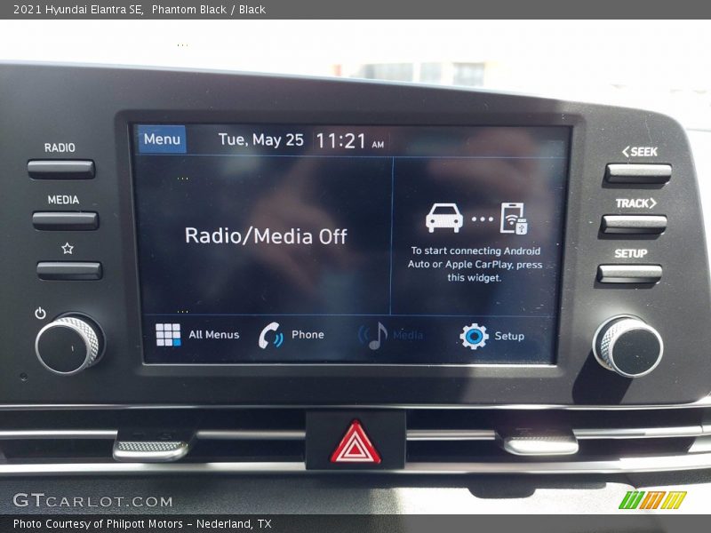 Phantom Black / Black 2021 Hyundai Elantra SE