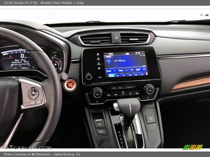 Controls of 2018 CR-V EX