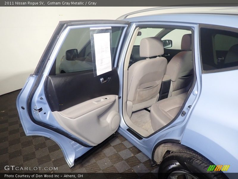 Gotham Gray Metallic / Gray 2011 Nissan Rogue SV