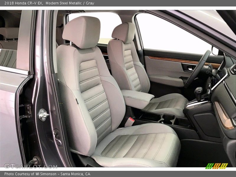 Modern Steel Metallic / Gray 2018 Honda CR-V EX