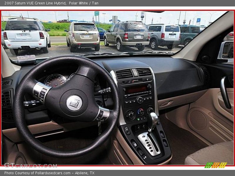 Polar White / Tan 2007 Saturn VUE Green Line Hybrid