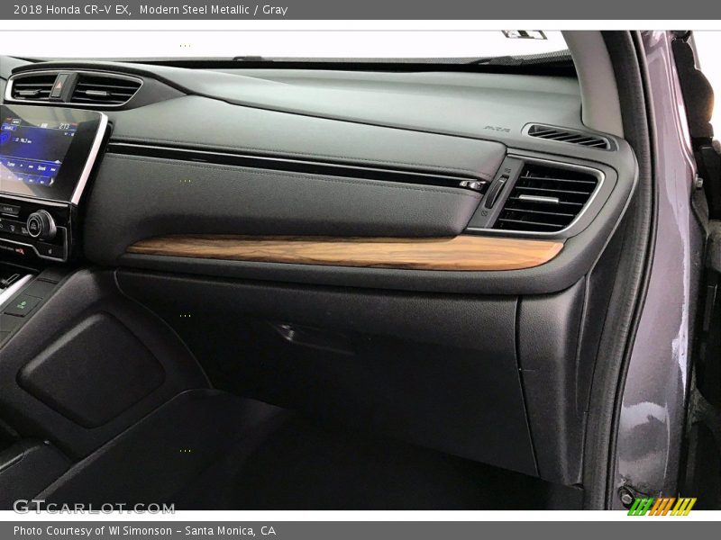 Modern Steel Metallic / Gray 2018 Honda CR-V EX