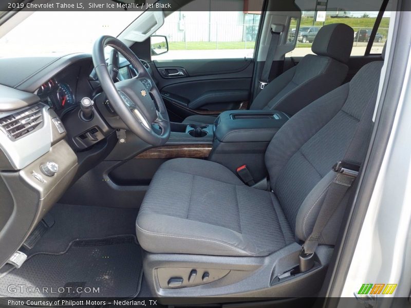 Silver Ice Metallic / Jet Black 2019 Chevrolet Tahoe LS