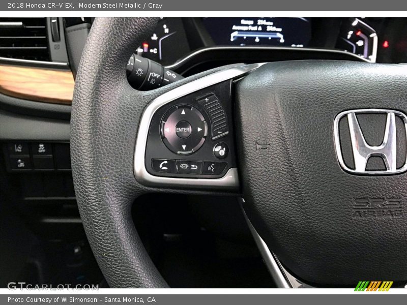 Controls of 2018 CR-V EX