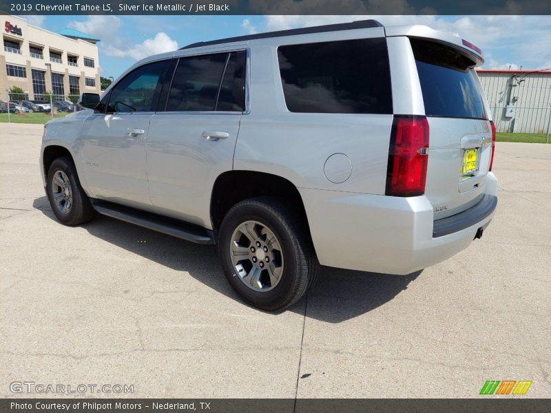 Silver Ice Metallic / Jet Black 2019 Chevrolet Tahoe LS