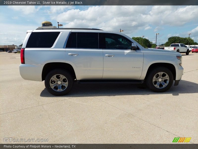 Silver Ice Metallic / Jet Black 2019 Chevrolet Tahoe LS